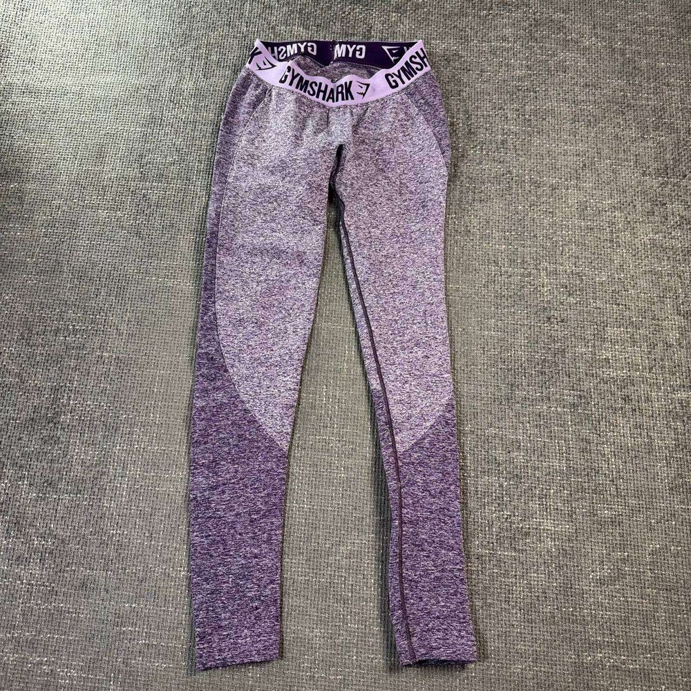 Gymshark Flex High Rise Leggings Women S Purple Marl Lilac Seamless DRY
